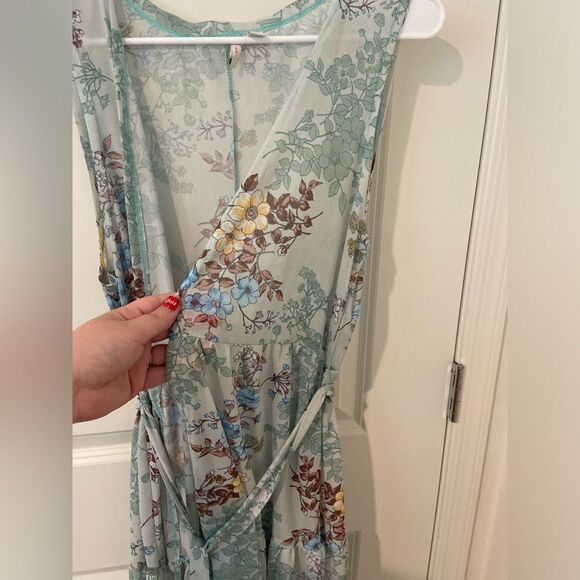 Tops - Blue floral kimono